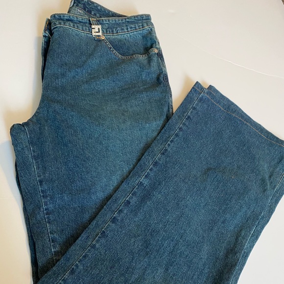 St John Sport Jean size 12 women’s Blue jeans Bootcut - Picture 3 of 6